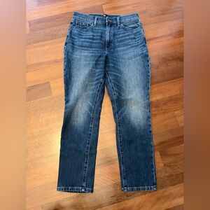 Banana Republic Dark Blue Straight Jeans